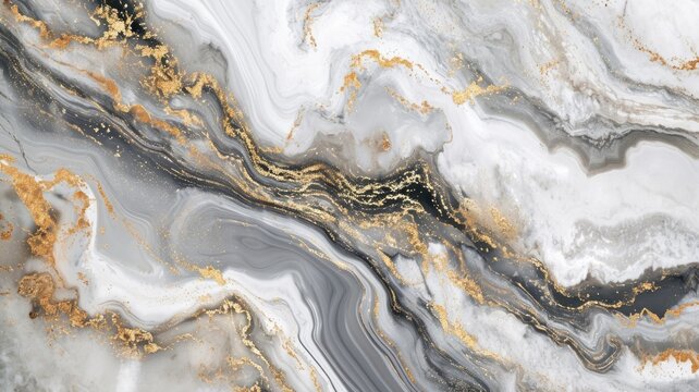 Luxurious gray and gold marble texture.Luxury Background . White , black Marble Texture , Abstract Background , marble © Jackosnart-k