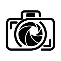Camera Vector Logo Design Template