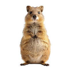 Fototapeta premium Quokka isolated white background