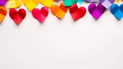 Romantic heart-shaped Valentine's Day background, symbolizing Valentine's Day, wedding, love