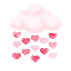 cloud with hearts
