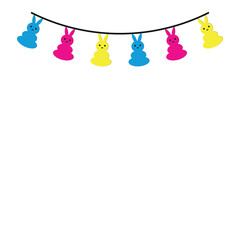 Hanging Easter Bunnies