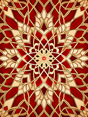 islamic art craft pattern background with ornament