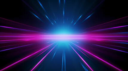 Technology abstract line background and light effect, technology-sense background material