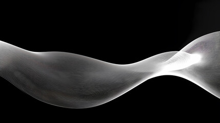 Fototapeta premium Technology abstract line background and light effect, technology-sense background material