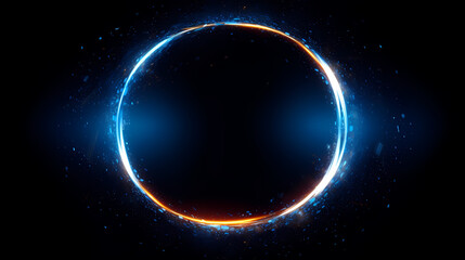 Technology abstract line background and light effect, technology-sense background material