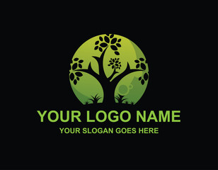 Fototapeta premium Natural logo 