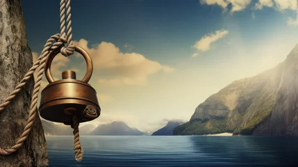 Fotobehang bell on a ship © Ghulam Nabi