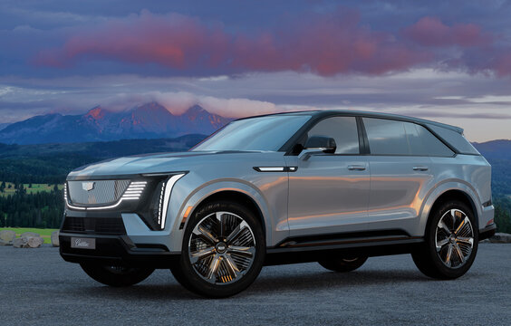 Cadillac Escalade IQ. An American legend gets an electric version