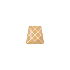 vector element pot with decoration vector