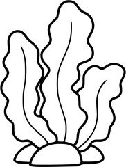 Seaweed outline