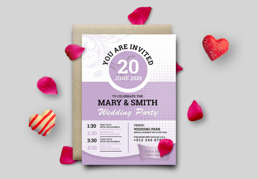 Wedding Invitation Card