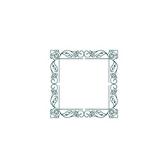 border corners in green border