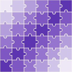 Purple shade jigsaw pattern. jigsaw line pattern. jigsaw seamless pattern. Decorative elements, clothing, paper wrapping, bathroom tiles, wall tiles, backdrop, background.