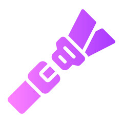 safety belt Gradient icon