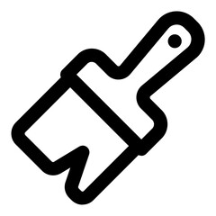 paint brush icon vector illustration asset element