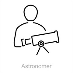 Astronomer - obrazy, fototapety, plakaty