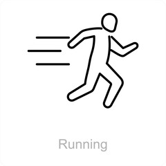 Fototapeta na wymiar Running