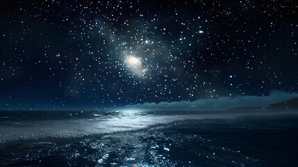 Night sky - Universe filled with stars,