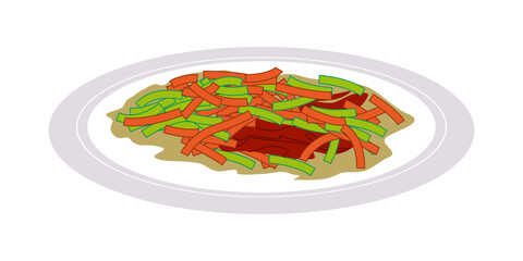 waterzooi traditional food belgium made from chicken or fish and vegetable delicious cuisine