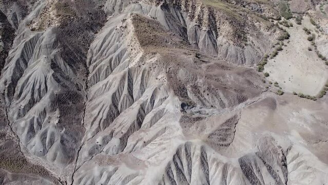 Flight through the canyons in Sicily
