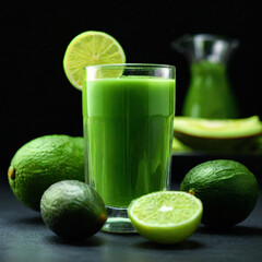 Glass Of Green Juice - Green Juice Day