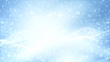 Fototapeta premium Abstract white particle business corporate digital technology on elegant clean gray Background. Modern motion pattern graphic network cyberspace concept.