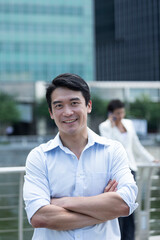 Portrait of an Asian businessman