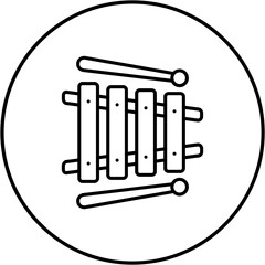 Xylophone Icon