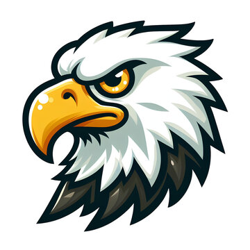 eagle - animal head illustration