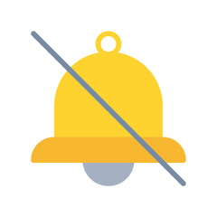 bell icon or logo illustration style. Icons ecommerce.