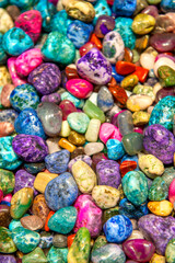 Fototapeta na wymiar Small rocks and color compositions