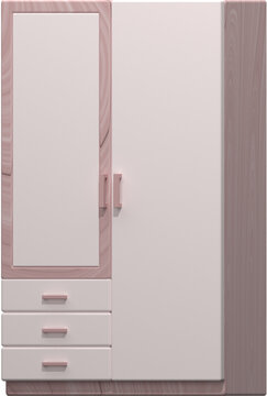 PNG 3D Wardrobe Icon Isolated On A White Background