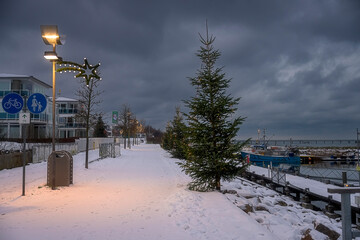 Winter in Kühlungsborn an der Ostsee