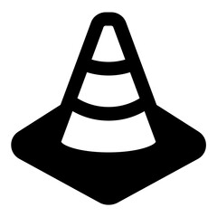 cone icon vector illustration asset element