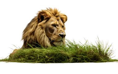 Lion isolated on transparent Background