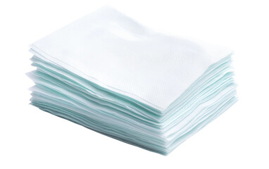 Versatile Cleaning Wipes isolated on transparent Background