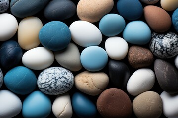  a close up of a bunch of rocks with different colors of rocks 
