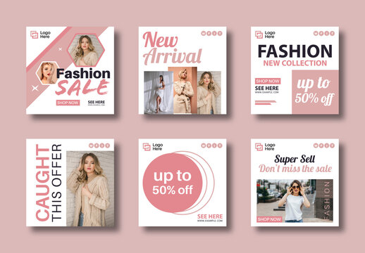 Fashion Social Media Layout