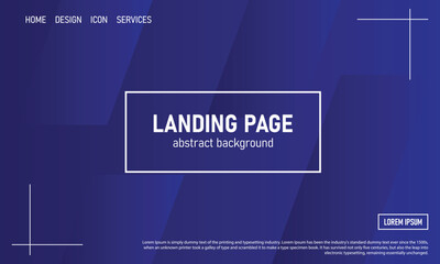 Abstract dark Blue background minimal, abstract creative overlap digital background. Vector illustration