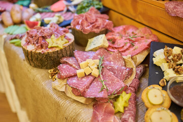 Fancy Hors d'oeuvre Served
