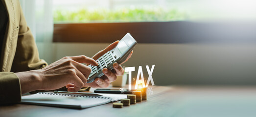 Tax deduction planning involves strategically identifying and utilizing eligible deductions to reduce taxable income and lower overall tax liability. mortgage interest, business expenses - obrazy, fototapety, plakaty
