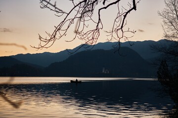  winter lake bled on dump