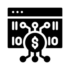 digital asset glyph icon