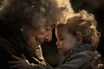 The Beautiful Bond Between A Grandmother And Her Adoring Grandson