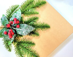 christmas tree branch