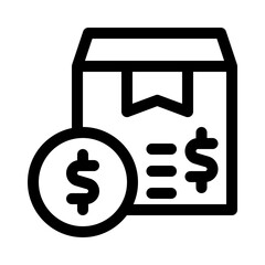 cost line icon