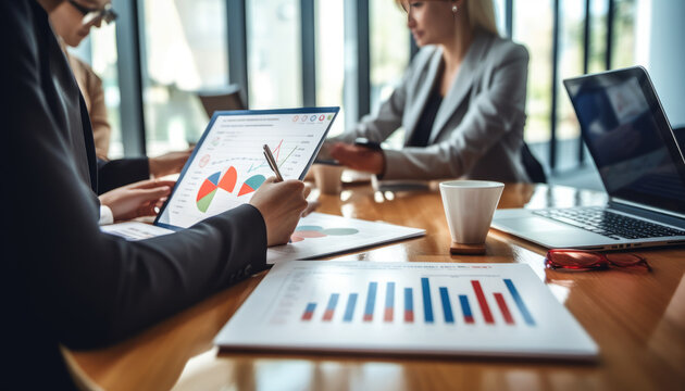 Digital based financial growth. Partnership for the development of digital security. Data security analysis for business development and digital economic finance with network connection on modern inte