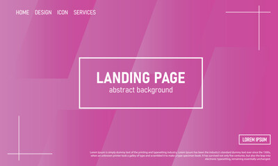 Abstract dark Pink rectangle background minimal, abstract creative overlap digital background. Vector illustration