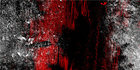 Red Black White fabric fiber,blurry ancient scratched textured splatter splashes,dirty cement retro grungy distressed background.illustration abstract vector,slate texture brushed plaster.
